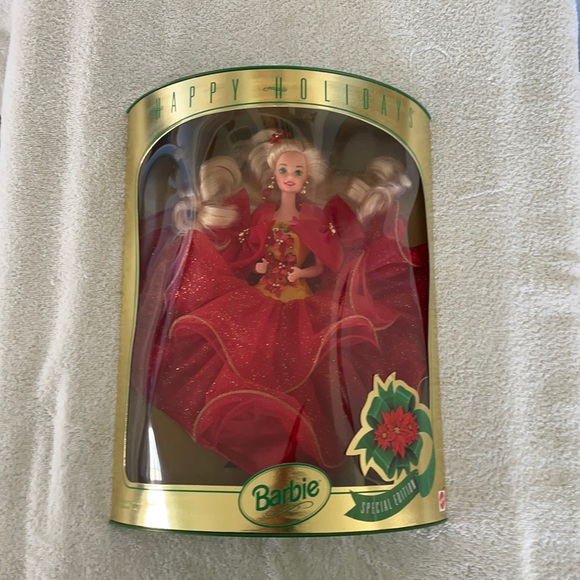 New Happy Holidays Special Edition Barbie 1993 - Picture 1 of 6